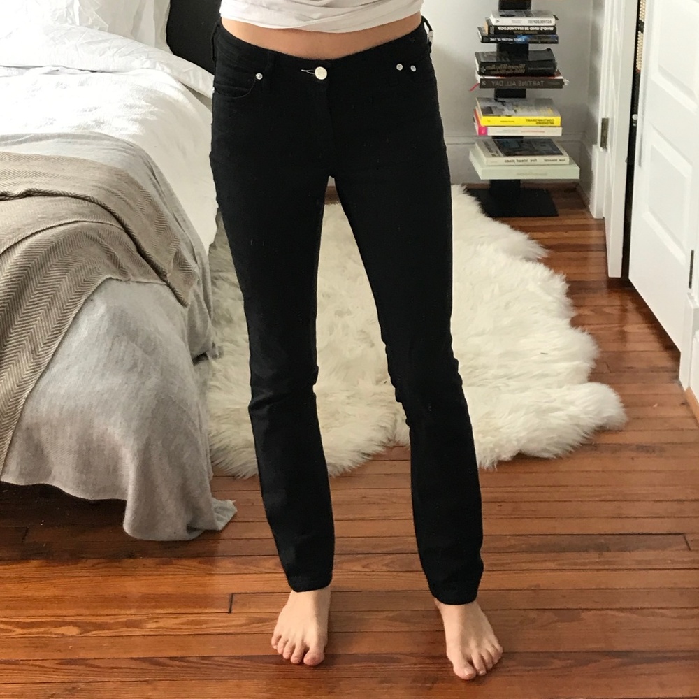 ACNE BLACK JEANS SIZE 29 / 28